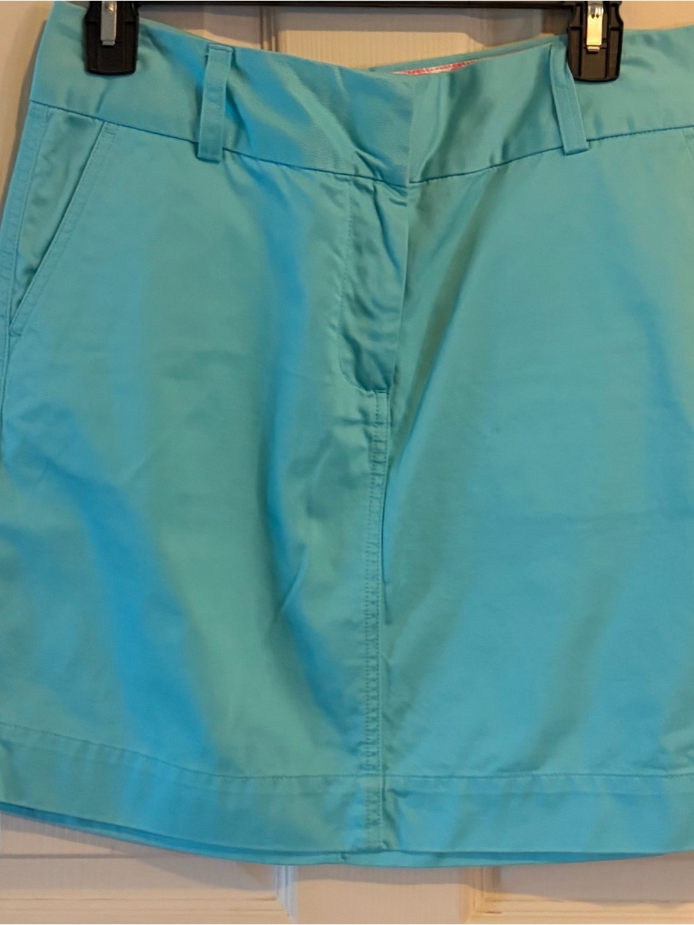 Vineyard Vines Women’s Size 6 Aqua Blue Chino Skirt Cotton Preppy